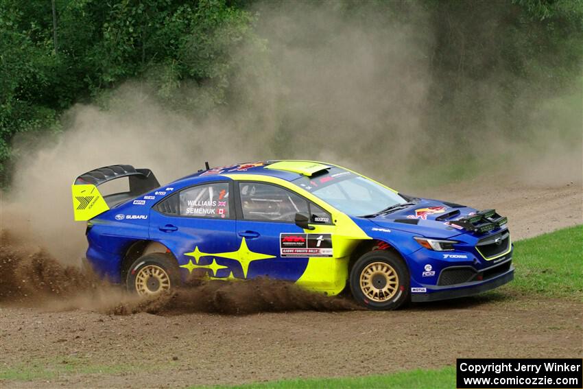 Brandon Semenuk / Keaton Williams Subaru WRX ARA24 on SS1, Soo Pass.