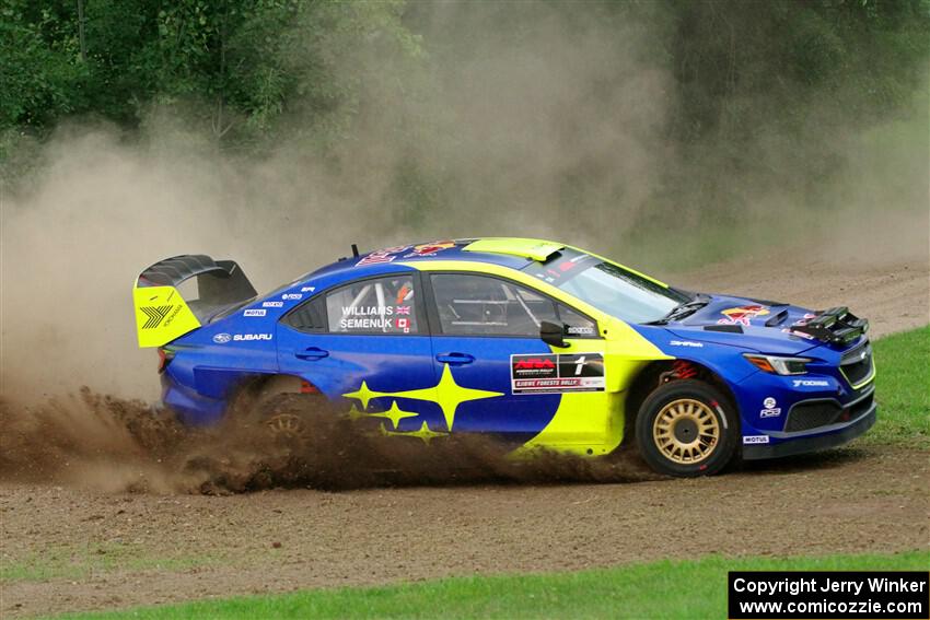 Brandon Semenuk / Keaton Williams Subaru WRX ARA24 on SS1, Soo Pass.