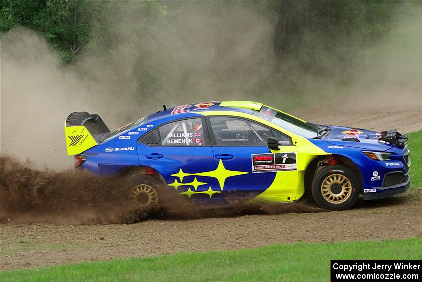 Brandon Semenuk / Keaton Williams Subaru WRX ARA24 on SS1, Soo Pass.