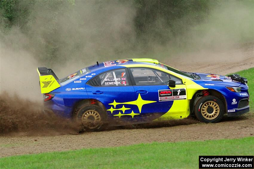 Brandon Semenuk / Keaton Williams Subaru WRX ARA24 on SS1, Soo Pass.