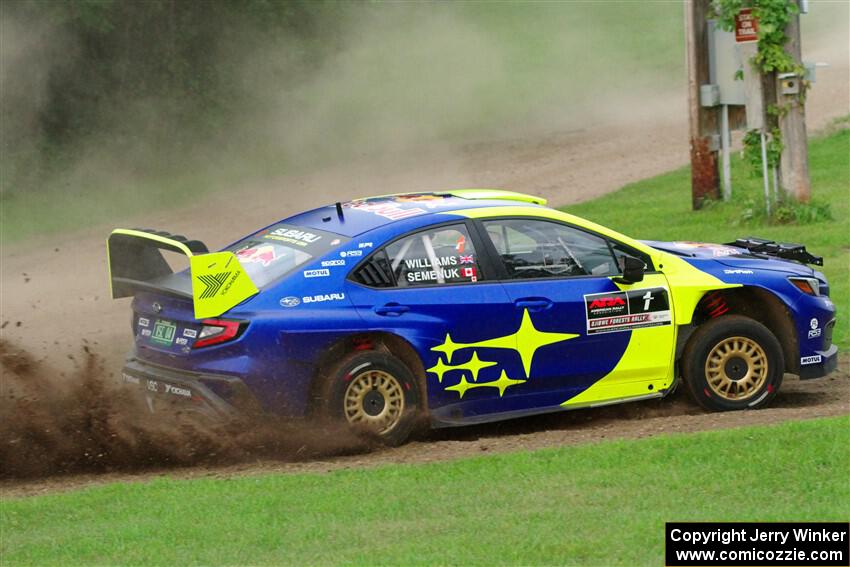 Brandon Semenuk / Keaton Williams Subaru WRX ARA24 on SS1, Soo Pass.