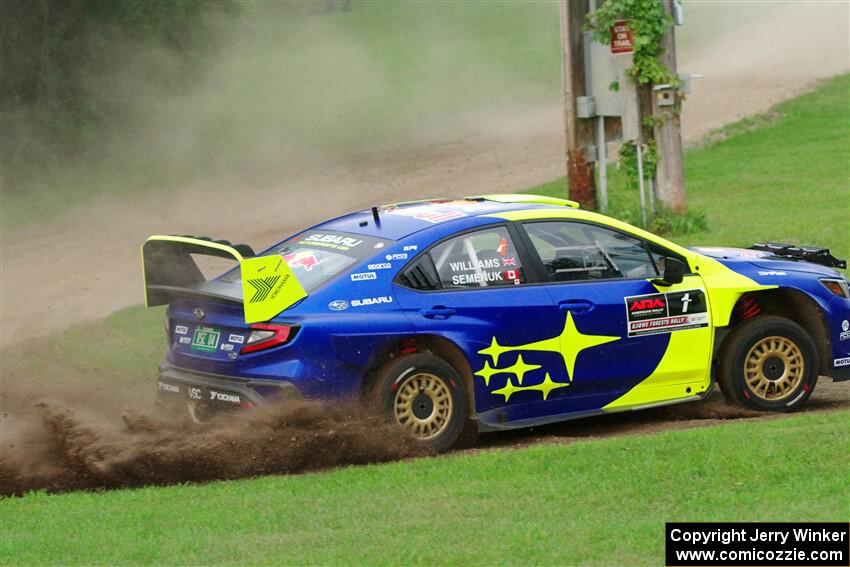 Brandon Semenuk / Keaton Williams Subaru WRX ARA24 on SS1, Soo Pass.