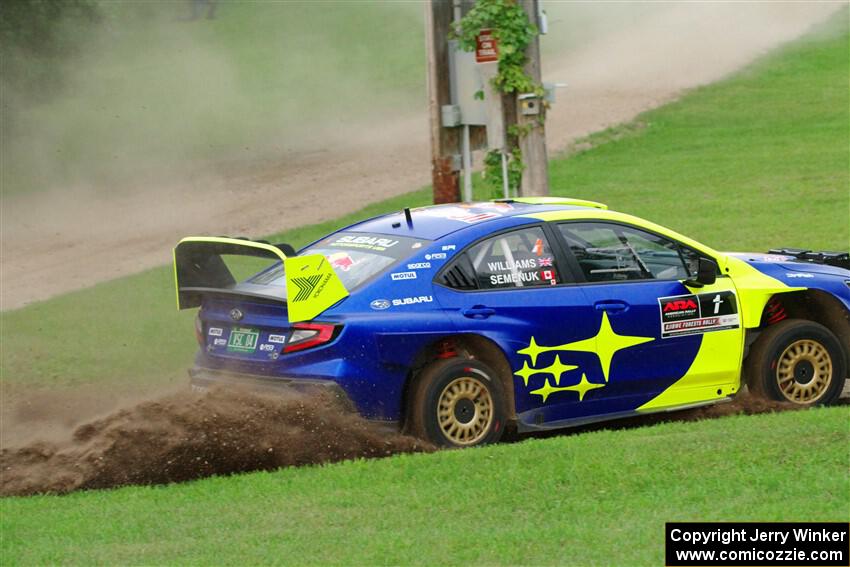 Brandon Semenuk / Keaton Williams Subaru WRX ARA24 on SS1, Soo Pass.