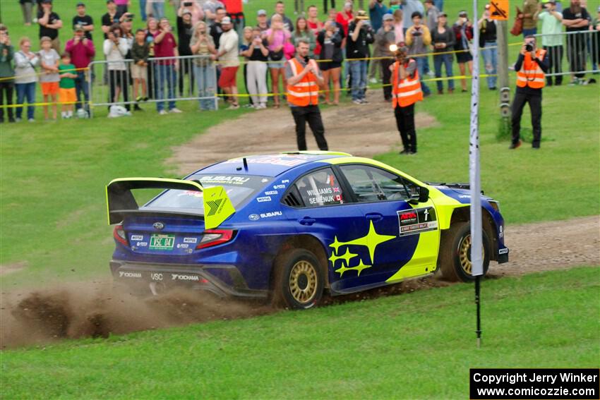 Brandon Semenuk / Keaton Williams Subaru WRX ARA24 on SS1, Soo Pass.