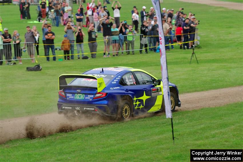 Brandon Semenuk / Keaton Williams Subaru WRX ARA24 on SS1, Soo Pass.