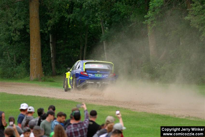 Brandon Semenuk / Keaton Williams Subaru WRX ARA24 on SS1, Soo Pass.