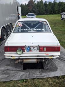 Erich Hopf / Calvin Gehlhausen Dodge Colt before Friday's stages.