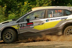 John Coyne / Eoin Treacy Hyundai i20 N Rally2 on SS2, Thorpe Tower I.