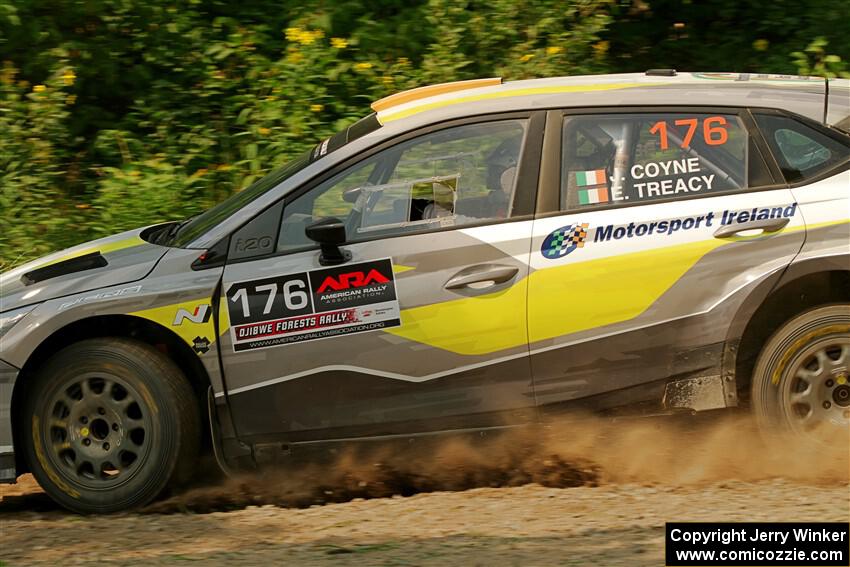 John Coyne / Eoin Treacy Hyundai i20 N Rally2 on SS2, Thorpe Tower I.