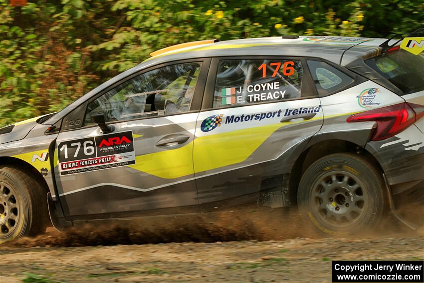 John Coyne / Eoin Treacy Hyundai i20 N Rally2 on SS2, Thorpe Tower I.