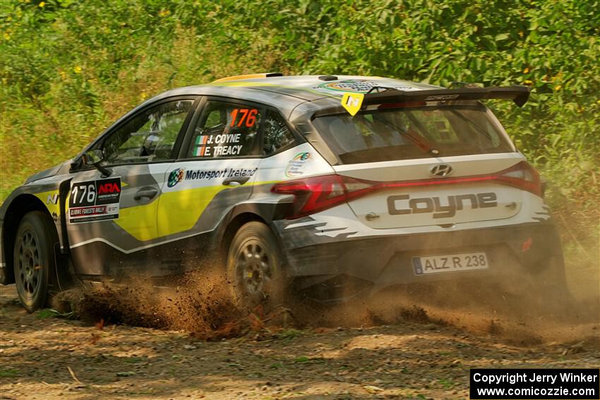 John Coyne / Eoin Treacy Hyundai i20 N Rally2 on SS2, Thorpe Tower I.