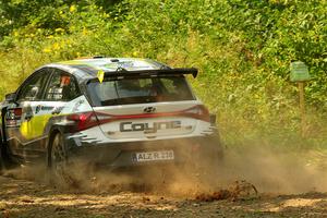 John Coyne / Eoin Treacy Hyundai i20 N Rally2 on SS2, Thorpe Tower I.