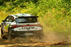 John Coyne / Eoin Treacy Hyundai i20 N Rally2 on SS2, Thorpe Tower I.