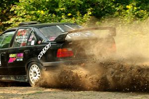 Matt Nykanen / Lars Anderson BMW 328i on SS2, Thorpe Tower I.