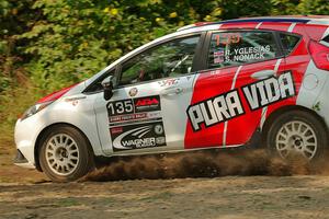 Roberto Yglesias / Sara Nonack Ford Fiesta ST on SS2, Thorpe Tower I.