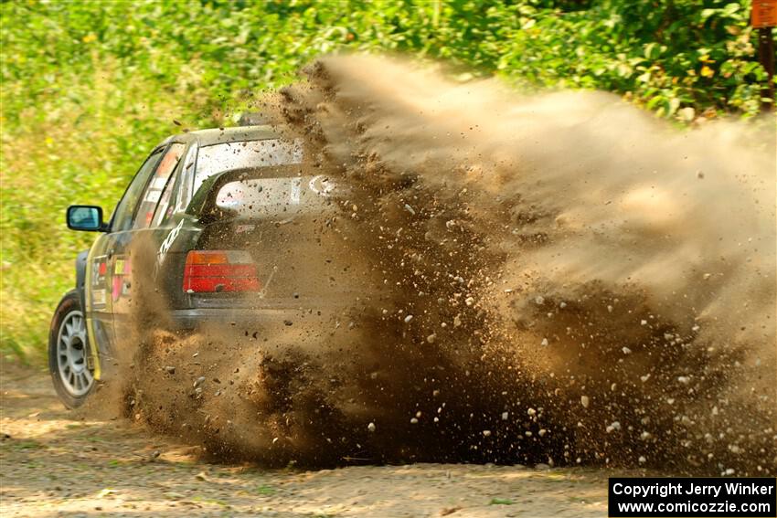 Matt Nykanen / Lars Anderson BMW 328i on SS2, Thorpe Tower I.