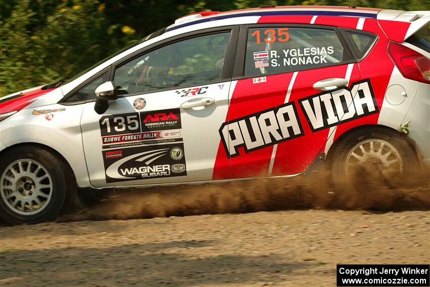 Roberto Yglesias / Sara Nonack Ford Fiesta ST on SS2, Thorpe Tower I.