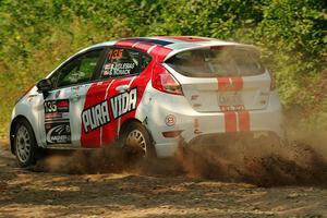 Roberto Yglesias / Sara Nonack Ford Fiesta ST on SS2, Thorpe Tower I.