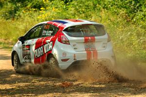 Roberto Yglesias / Sara Nonack Ford Fiesta ST on SS2, Thorpe Tower I.