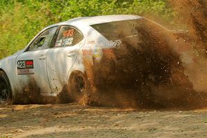 Michael Hooper / Michael Hordijk Lexus IS350 on SS2, Thorpe Tower I.