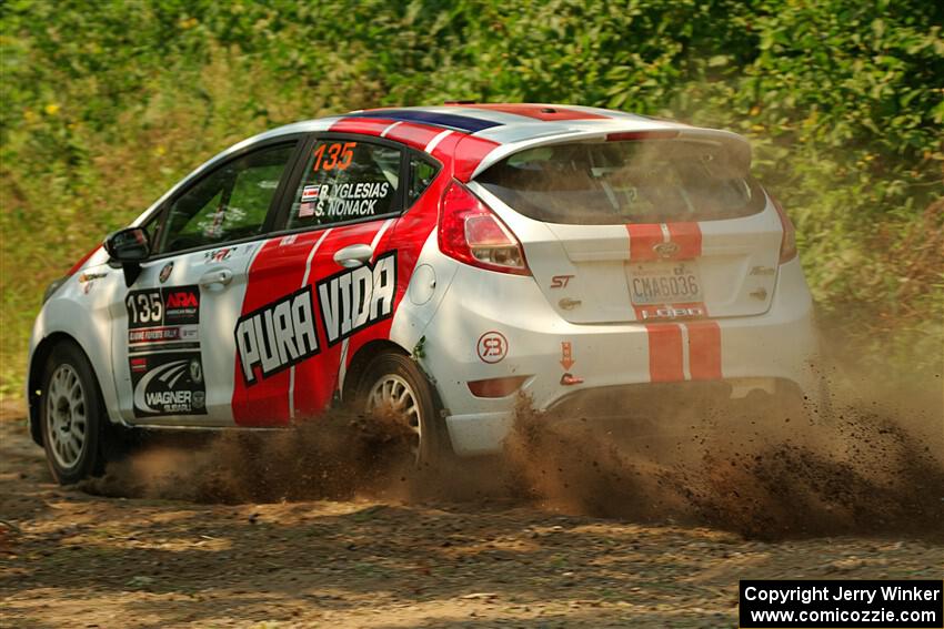 Roberto Yglesias / Sara Nonack Ford Fiesta ST on SS2, Thorpe Tower I.