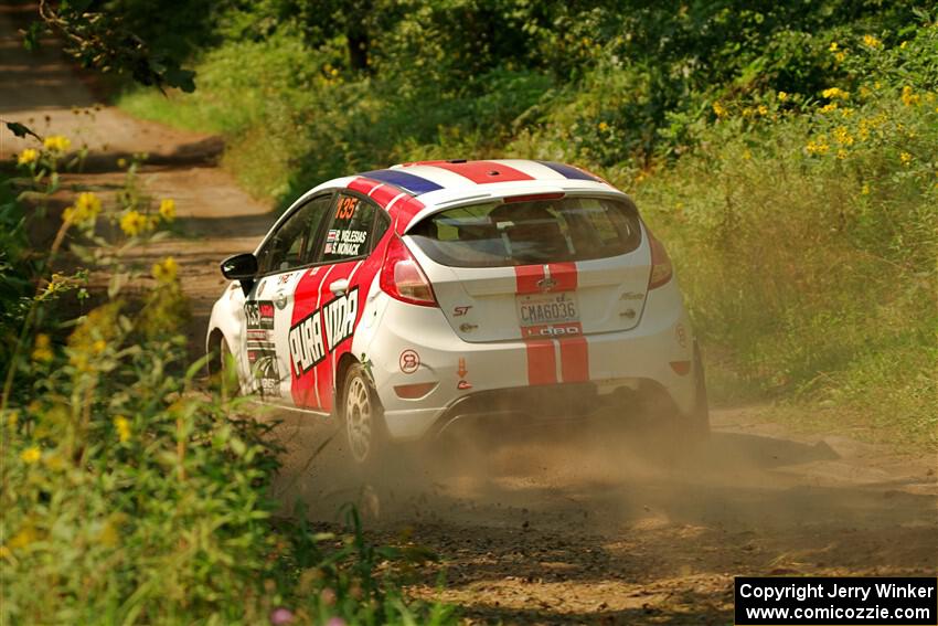 Roberto Yglesias / Sara Nonack Ford Fiesta ST on SS2, Thorpe Tower I.