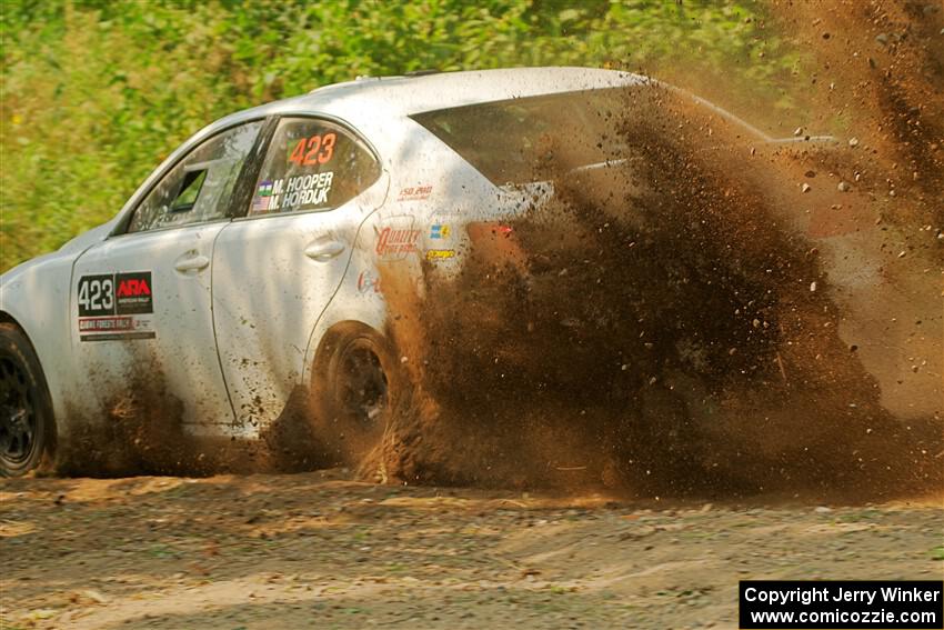 Michael Hooper / Michael Hordijk Lexus IS350 on SS2, Thorpe Tower I.