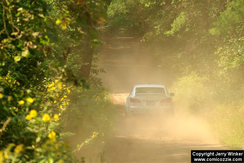 Michael Hooper / Michael Hordijk Lexus IS350 on SS2, Thorpe Tower I.