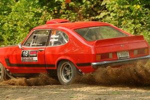 Mike Hurst / Randall Short Ford Capri on SS2, Thorpe Tower I.