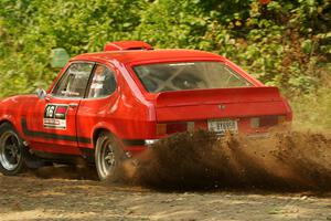 Mike Hurst / Randall Short Ford Capri on SS2, Thorpe Tower I.