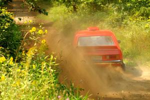 Mike Hurst / Randall Short Ford Capri on SS2, Thorpe Tower I.