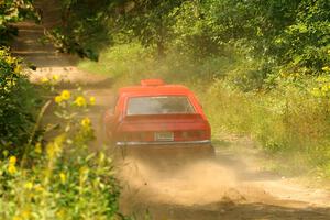 Mike Hurst / Randall Short Ford Capri on SS2, Thorpe Tower I.