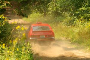 Mike Hurst / Randall Short Ford Capri on SS2, Thorpe Tower I.