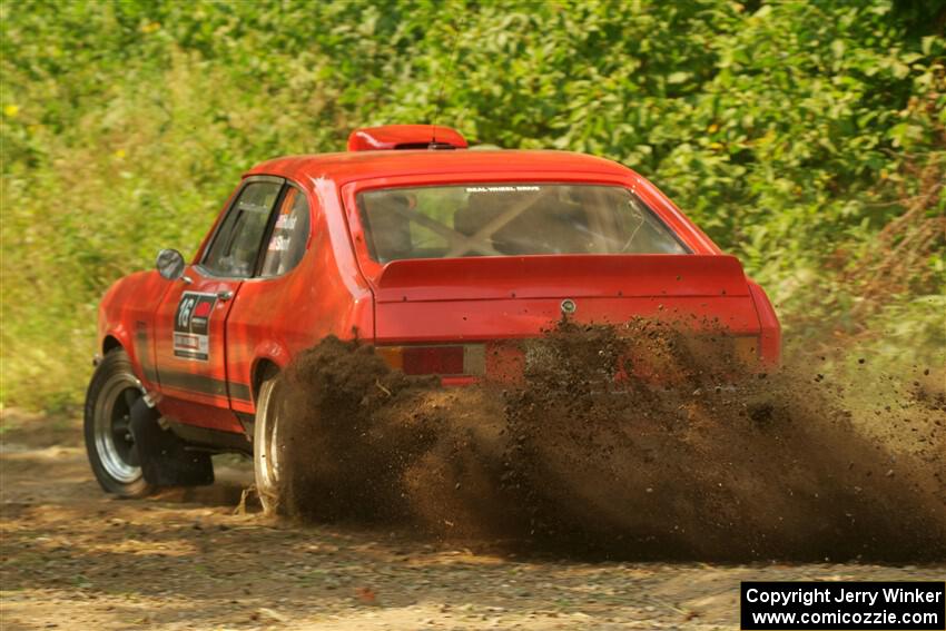 Mike Hurst / Randall Short Ford Capri on SS2, Thorpe Tower I.