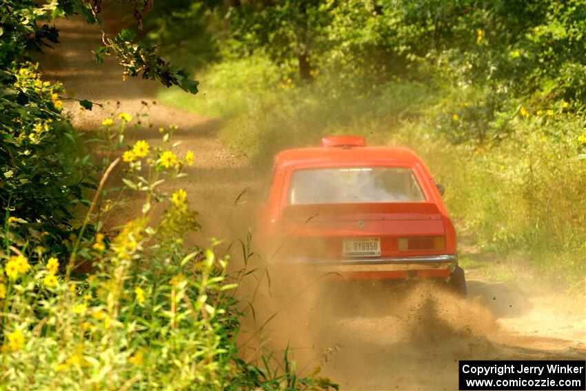 Mike Hurst / Randall Short Ford Capri on SS2, Thorpe Tower I.