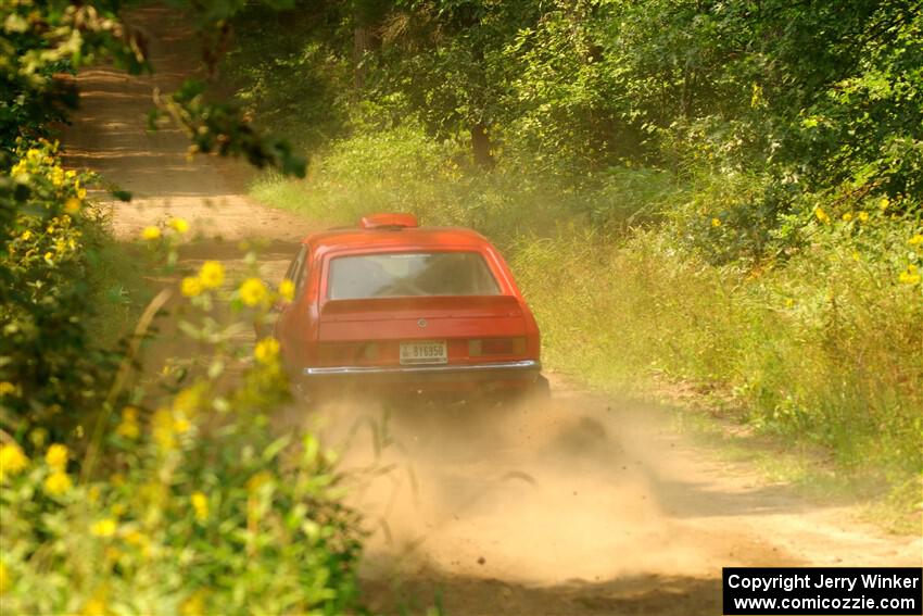 Mike Hurst / Randall Short Ford Capri on SS2, Thorpe Tower I.