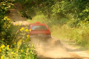 Mike Hurst / Randall Short Ford Capri on SS2, Thorpe Tower I.