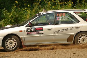 Aidan Hicks / John Hicks Subaru Impreza Wagon on SS2, Thorpe Tower I.