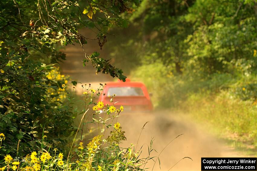 Mike Hurst / Randall Short Ford Capri on SS2, Thorpe Tower I.