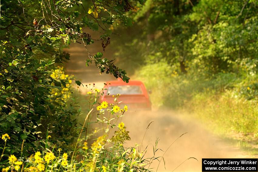 Mike Hurst / Randall Short Ford Capri on SS2, Thorpe Tower I.