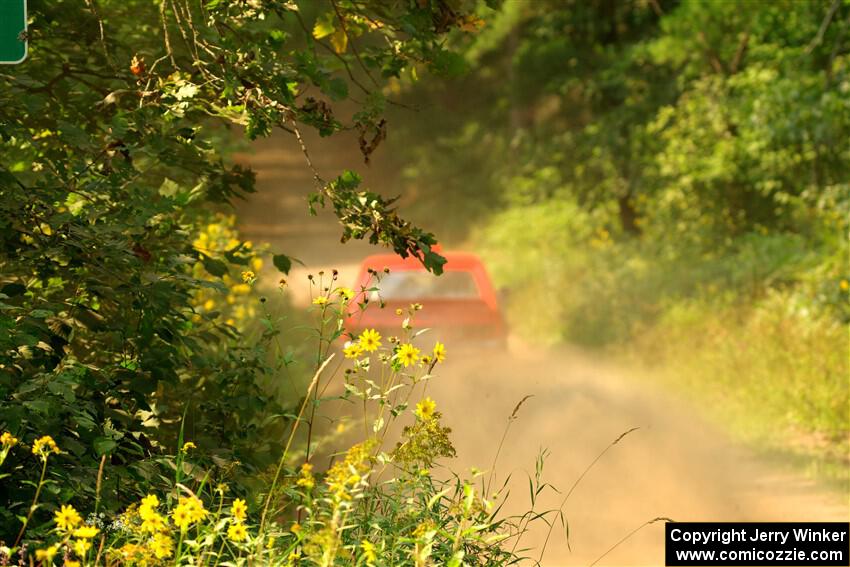 Mike Hurst / Randall Short Ford Capri on SS2, Thorpe Tower I.