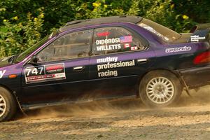 Andy Didorosi / Jamie Willetts Subaru Impreza on SS2, Thorpe Tower I.