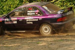 Andy Didorosi / Jamie Willetts Subaru Impreza on SS2, Thorpe Tower I.