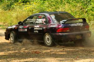 Andy Didorosi / Jamie Willetts Subaru Impreza on SS2, Thorpe Tower I.