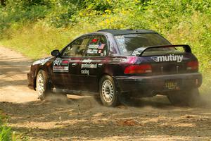 Andy Didorosi / Jamie Willetts Subaru Impreza on SS2, Thorpe Tower I.