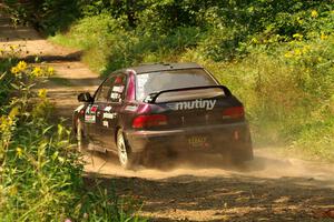 Andy Didorosi / Jamie Willetts Subaru Impreza on SS2, Thorpe Tower I.