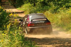 Andy Didorosi / Jamie Willetts Subaru Impreza on SS2, Thorpe Tower I.