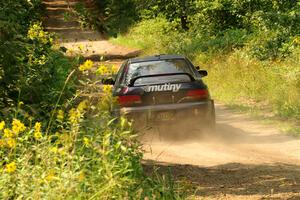 Andy Didorosi / Jamie Willetts Subaru Impreza on SS2, Thorpe Tower I.