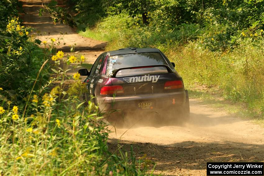 Andy Didorosi / Jamie Willetts Subaru Impreza on SS2, Thorpe Tower I.