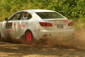 Richo Healey / Michelle Miller Lexus IS250 on SS2, Thorpe Tower I.